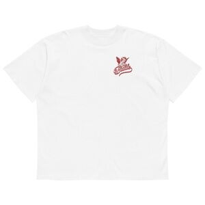 White “Baddie” Angel Graphic T-Shirt